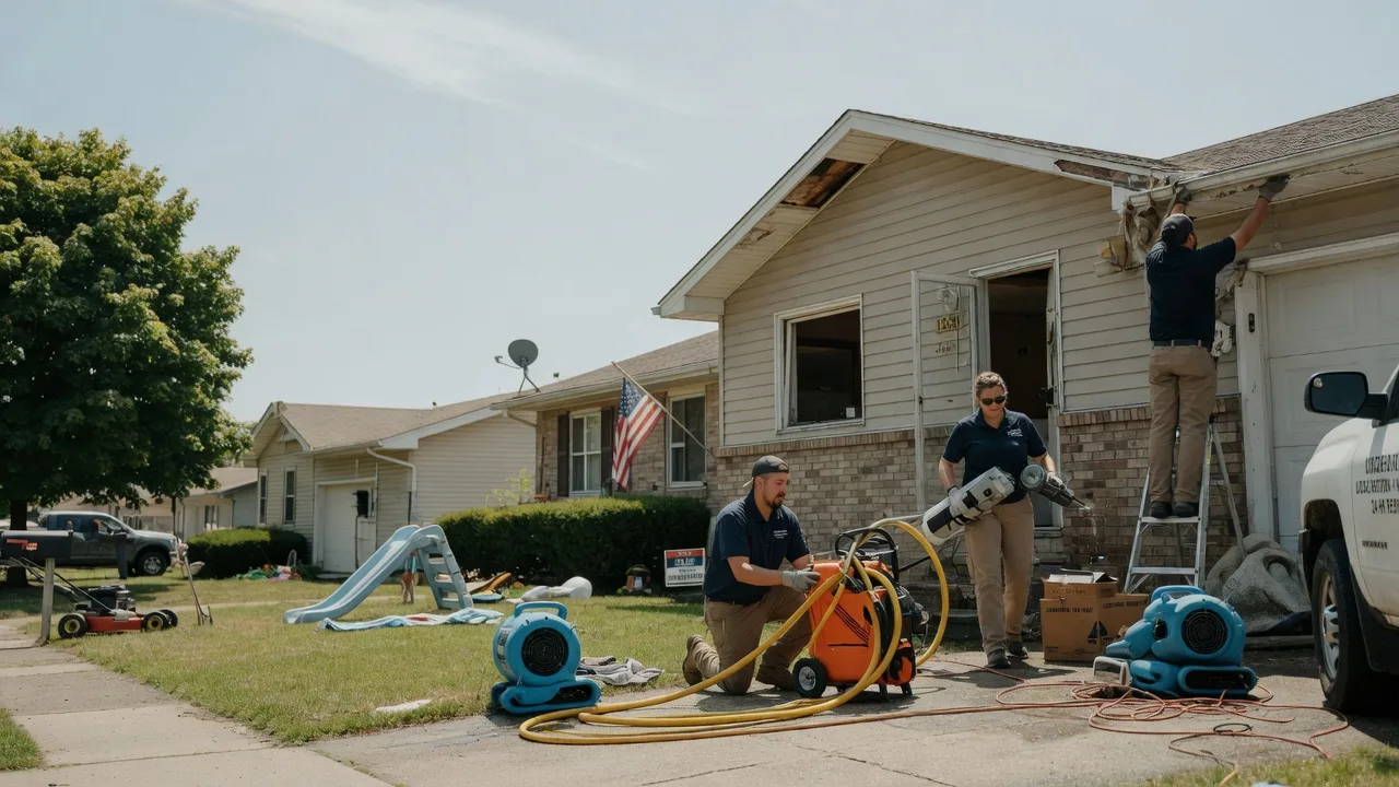 Water Damage Restoration in Olustee, OK near me